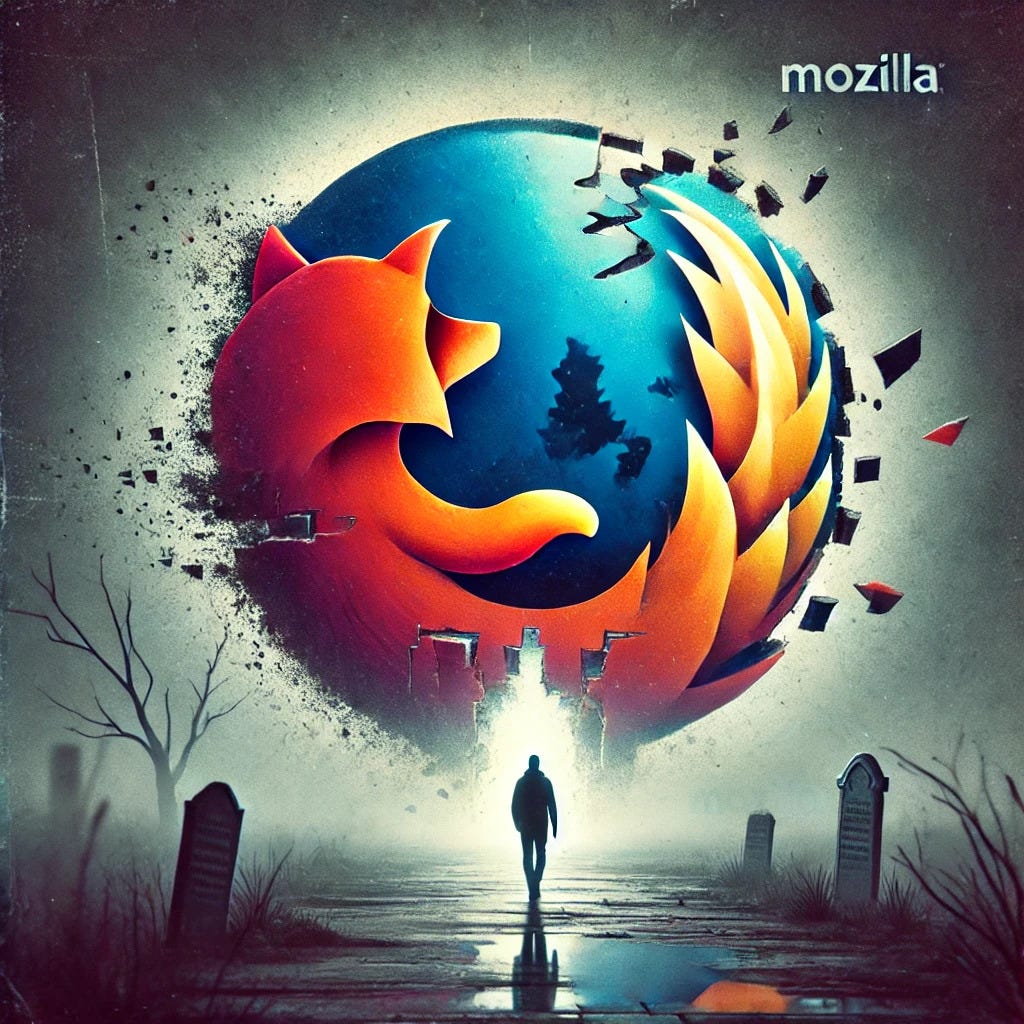 image of a broken Firefox, that I wish Lemmy would allow me to make into a smaller size