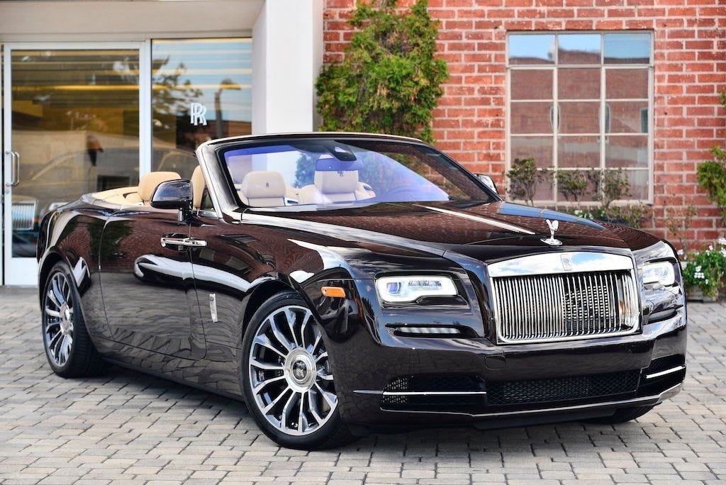 Rolls Royce for rent in south beach by Premiere Exotic Car Rentals