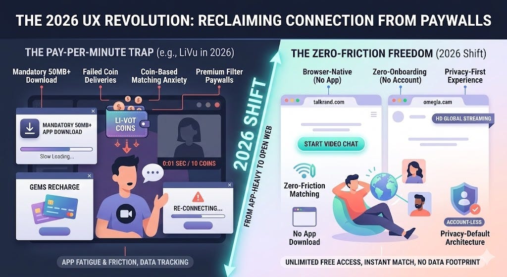 The Digital Paywall Crisis of 2026: Why Users are Fleeing LiVu for “Zero-Friction” Alternatives