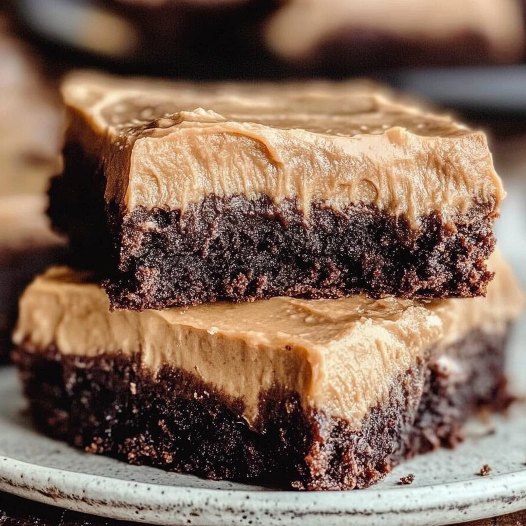 Frosted Coffee Brownies — A Decadent Indulgence