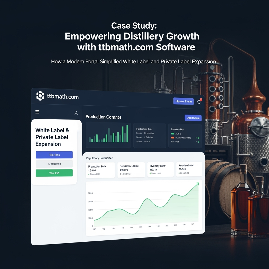 Case Study: Empowering Distillery Growth with ttbmath.com Software