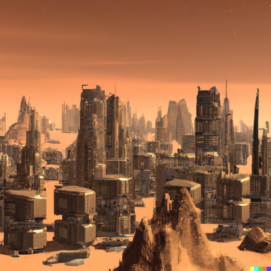 Colonization of Mars. A dossier based on ChatGPT answers by Captain