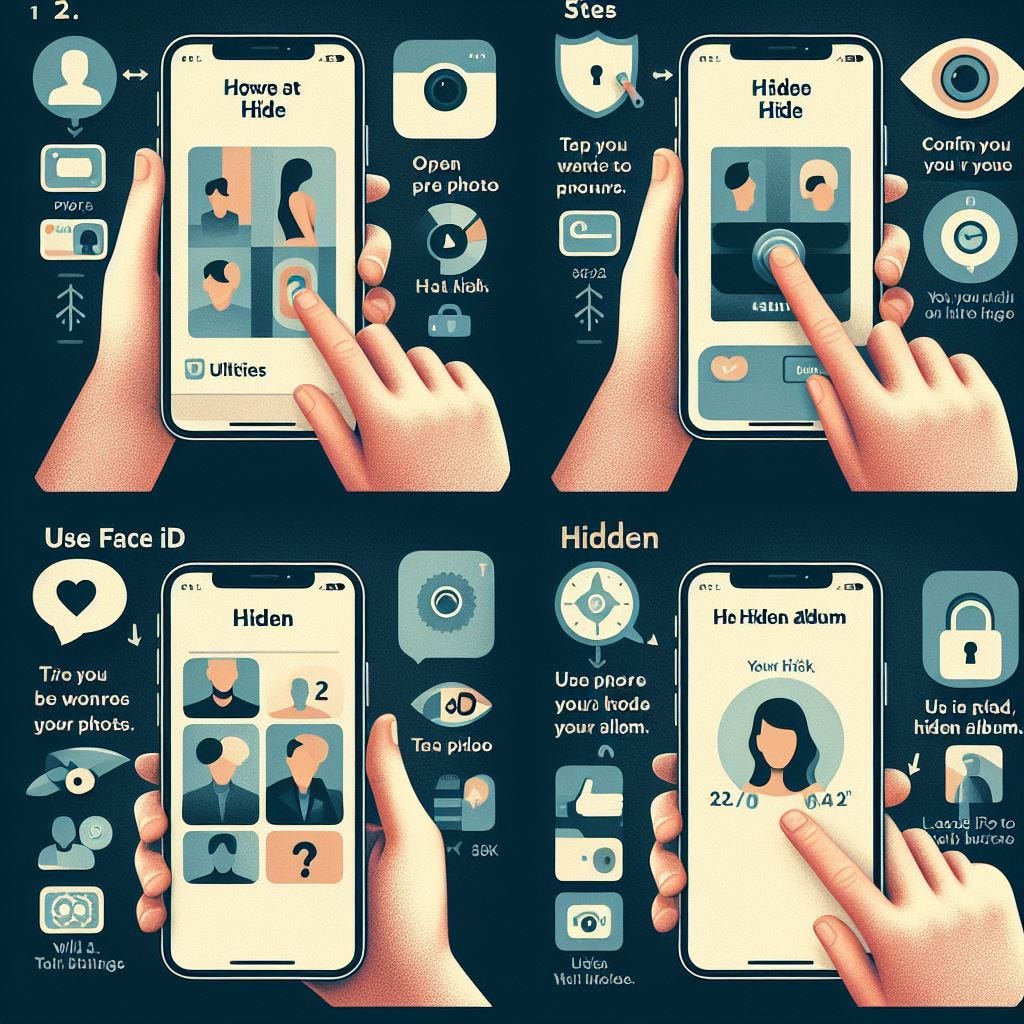 How to Hide Photos on iPhone: A Step-by-Step Guide | by EXTRA FEEL | Mar, 2024 | Medium