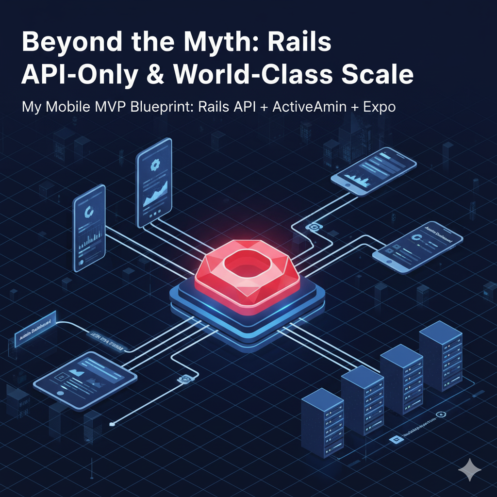 Rails Api-only to Build Fast MVP. Beyond the Myth: How Ruby on Rails ...