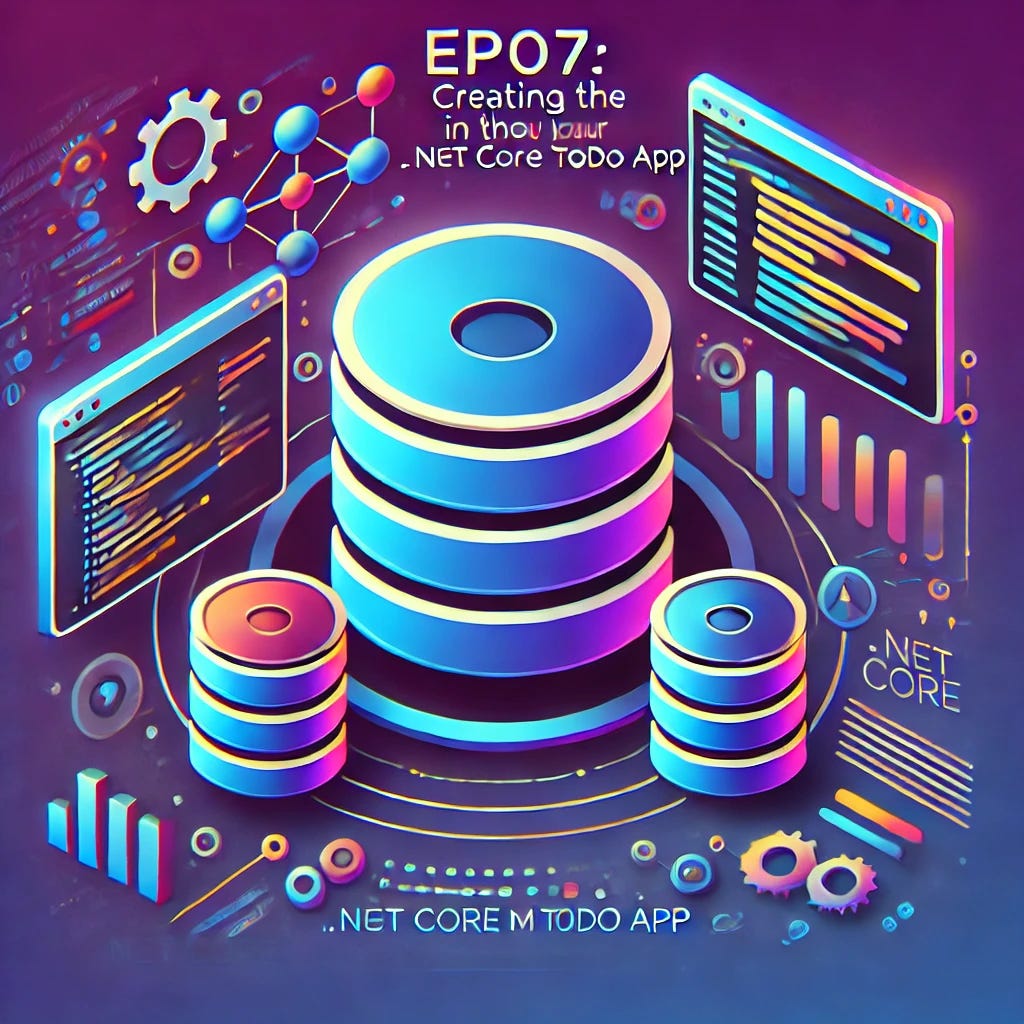 EP07: Creating the Database in Your .NET Core MVC Todo App | by ...