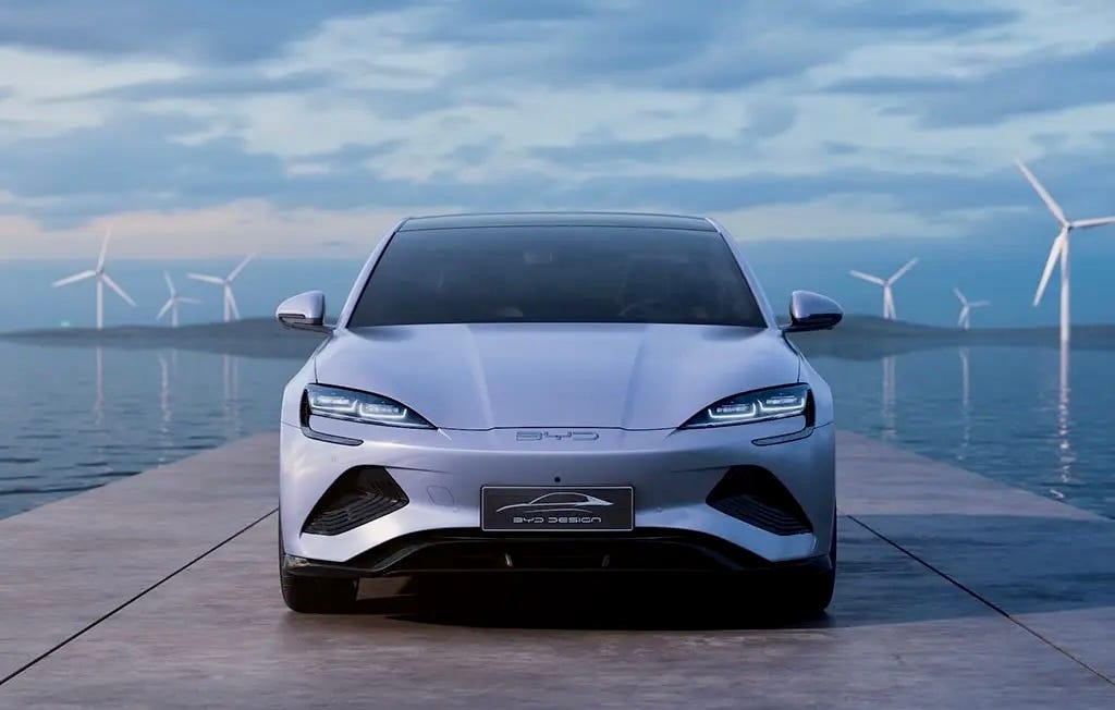 BYD Seal A True Tesla Killer. Thanks to its unique approach, BYD is… by Will Lockett Medium