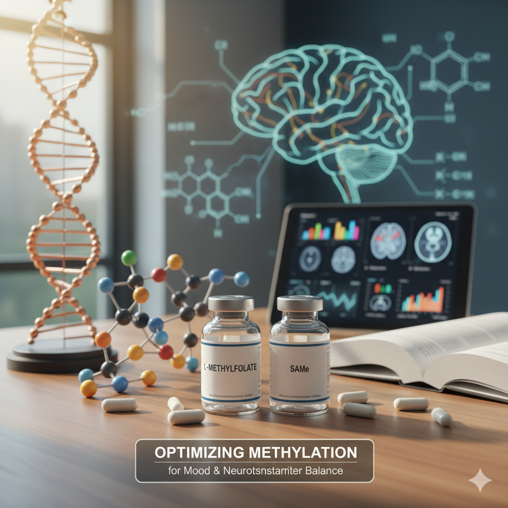L-Methylfolate and SAMe: Optimizing Methylation for Mood and Neurotransmitter Balance