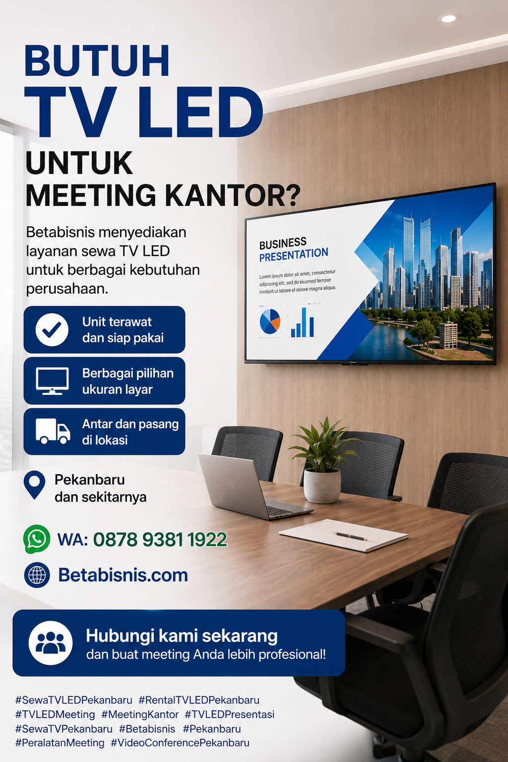 Cara Memilih TV LED yang Tepat untuk Kebutuhan Acara