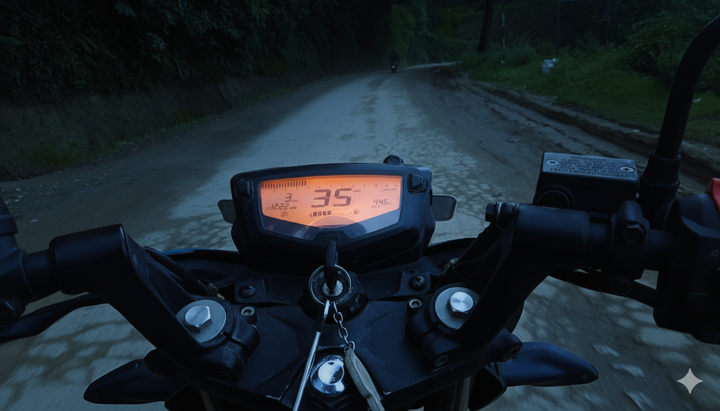 AI Enhanced image from one of our other rides