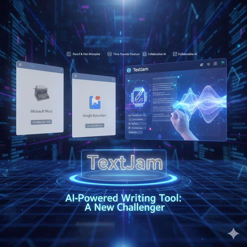 Yapay Zeka Destekli Yazım Aracı TextJam: Word ve Google Dokümanlar’a Yeni Bir Rakip