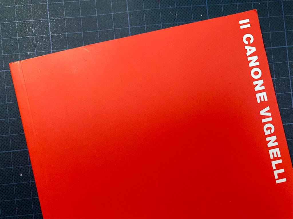 Il canone Vignelli, Massimo Vignelli — Progetto Amnesia