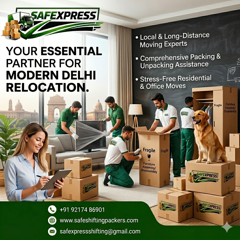 Why Professional Packers and Movers Are Essential for Modern Relocation