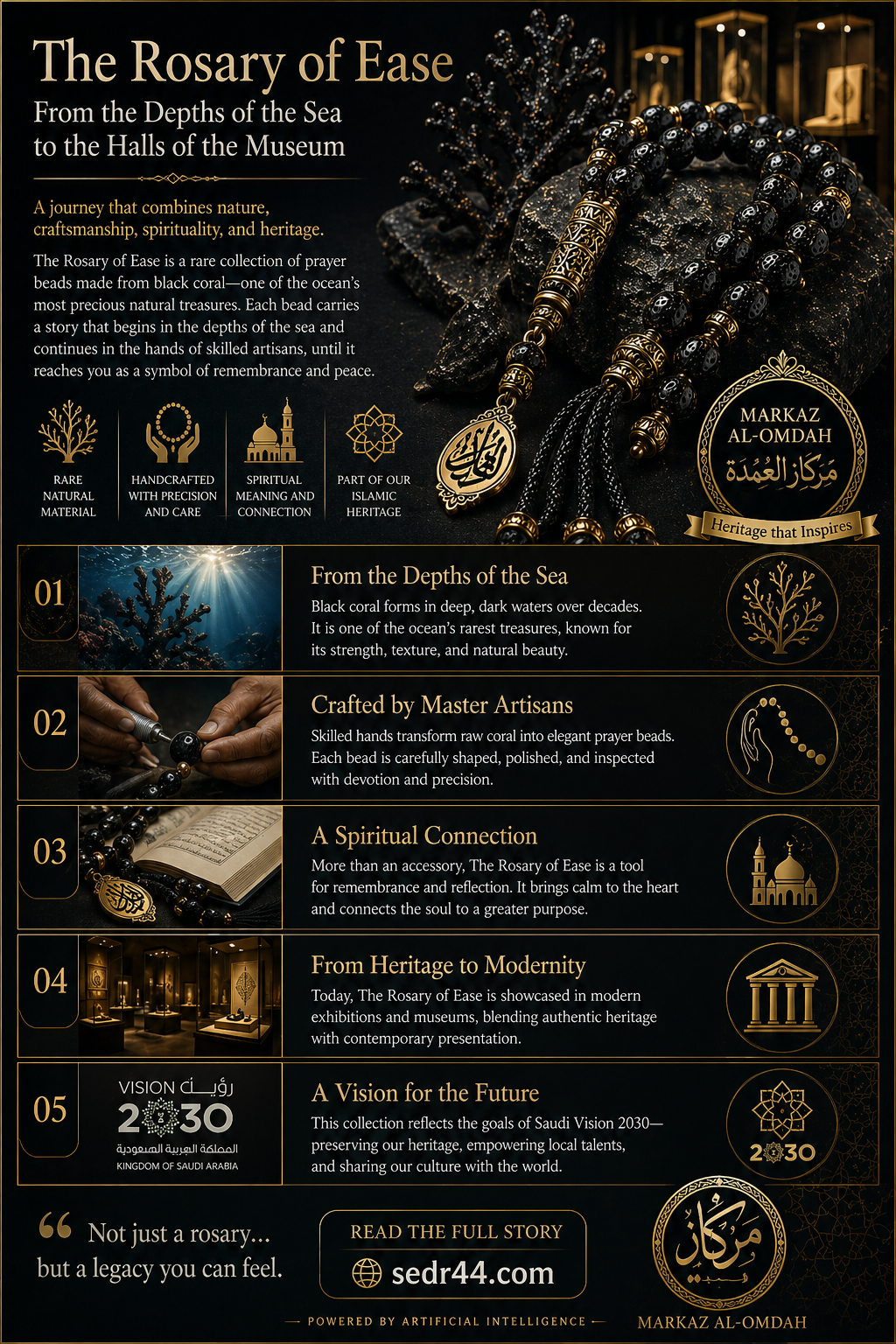 📝 The Rosary of Ease: From the Depths of the Sea to the Spirit of the Soul
