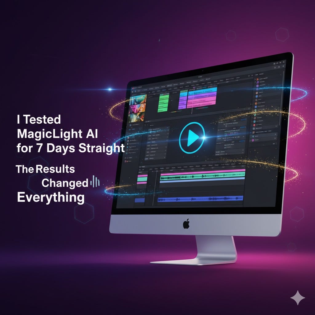 I Tested MagicLight AI for 7 Days Straight — The Results Changed Everything