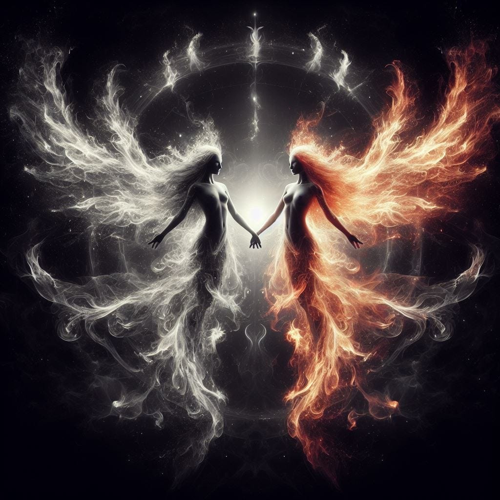 Karmic Soulmate and Twin Flame Connections by Hermes Astrology Jan