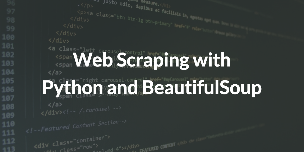 Web Scraping With BeautifulSoup And Python | by Ramya Smruthi | Medium