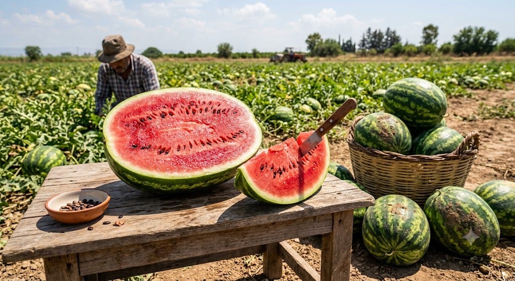 Karpuzun Soframıza Gelişi