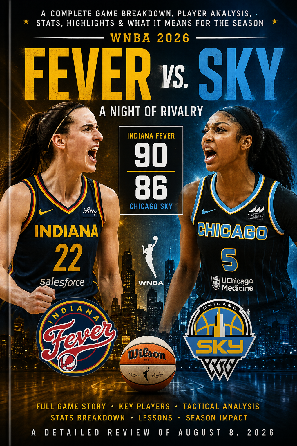 Fever Vs. Sky WNBA Preview and Key Matchups Today