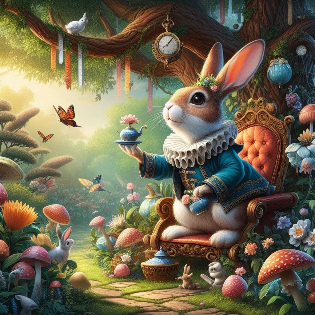 Chasing the White Rabbit: Finding Your Wonderland in a Crazy World ♥️ ...
