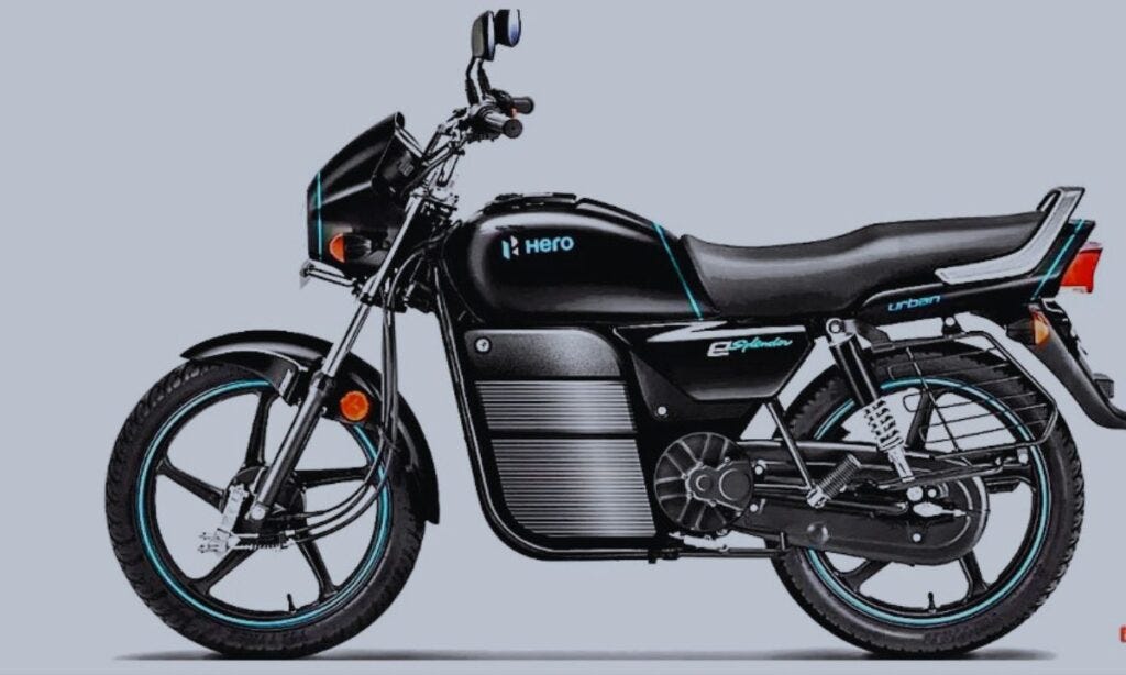 Coming Soon Hero Splendor Electric Bike with Incredible AI Smart
