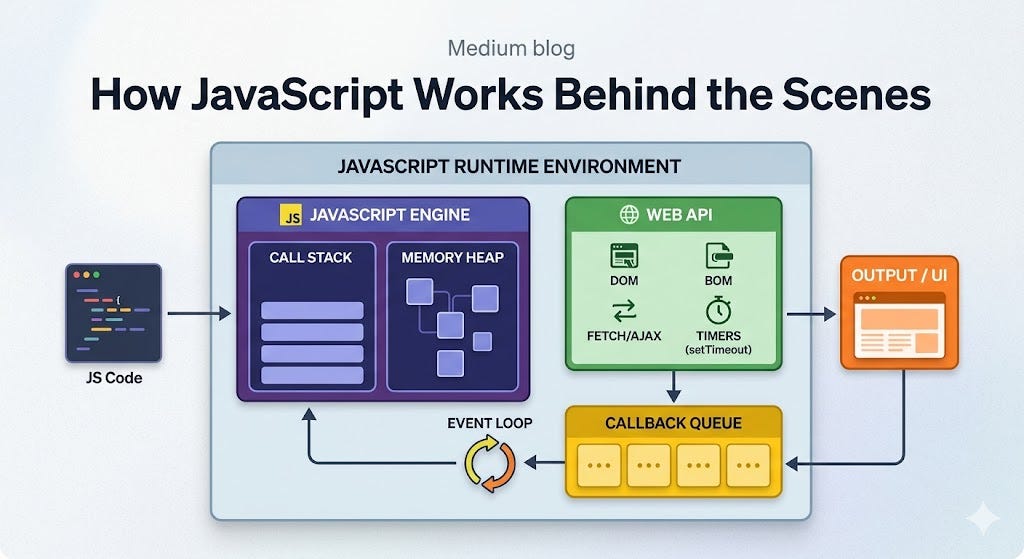 How javascript works behind the Scens | by Aaranya | Medium