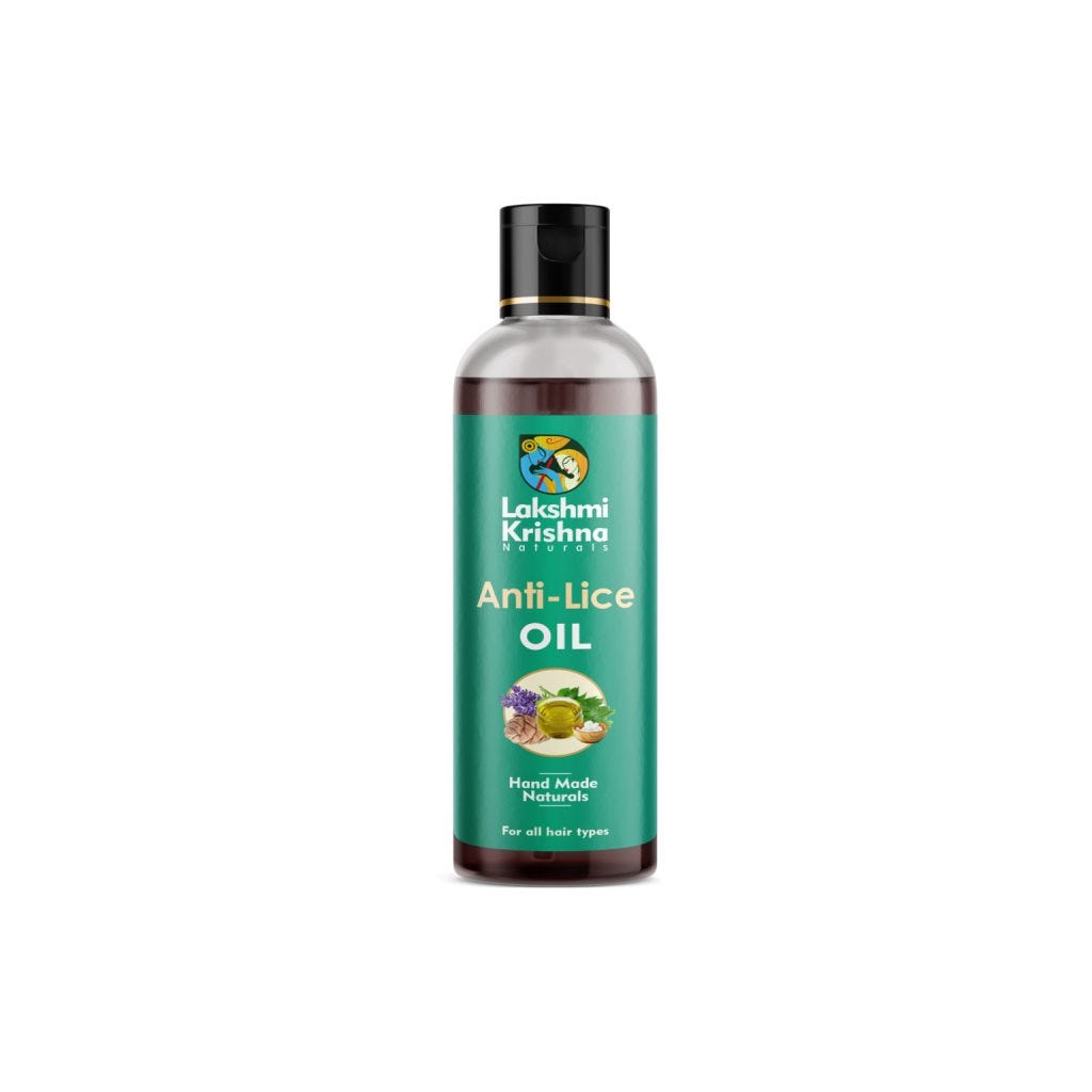 Anti Lice hair oil for lice removal lice killer oil Lakshmi Krishna