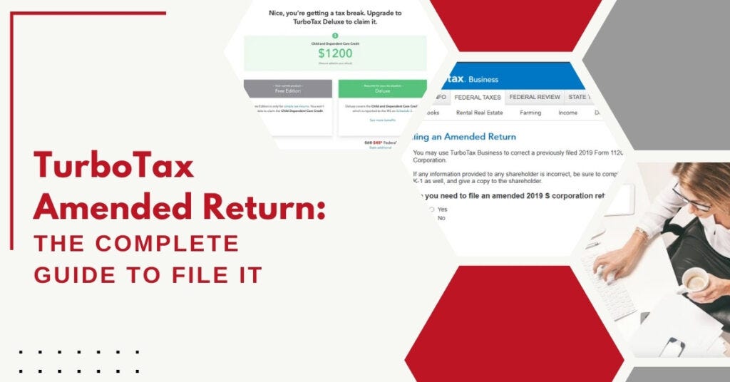 TurboTax Amended Return The Complete Guide To File It Mwjconsultancy TurboTax Amended Return The Complete Guide To File It Mwjconsultancy