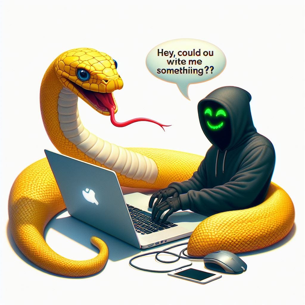 PYTHON PROGRAM. “hey bing, could you write me something… | by Chanspeak ...