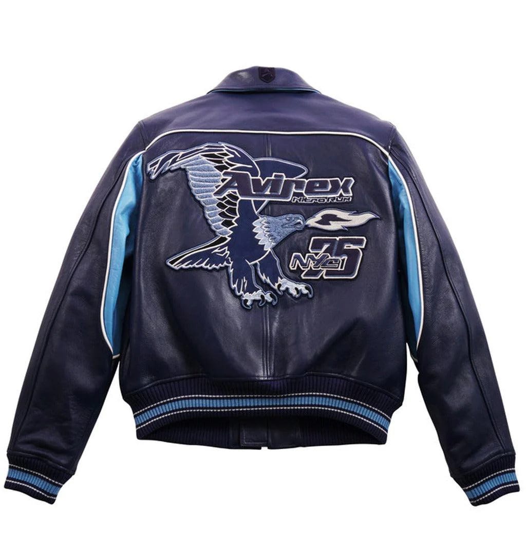 A様　avirex varsity jacket nitro run 那須川天心 A様 avirex varsity jacket nitro run 那須川天心 - メルカリ