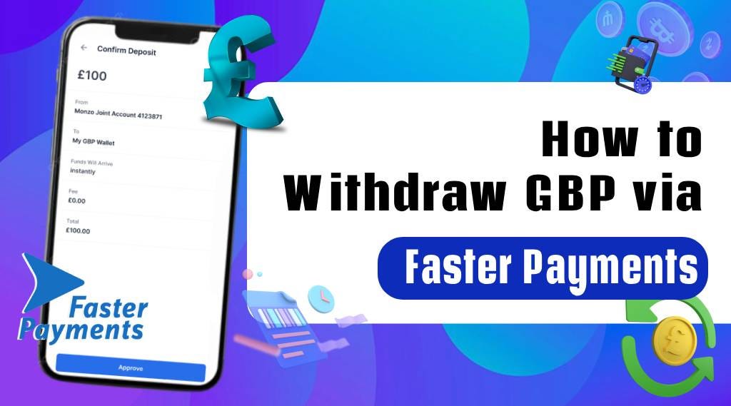 Withdraw GBP via Faster Payments By blockchaincustomercare