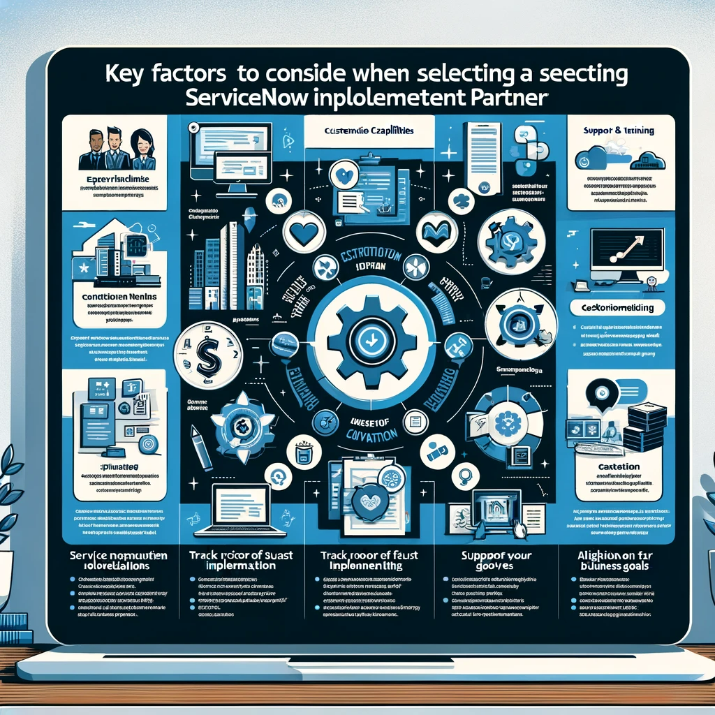 What are the key factors to consider when selecting a ServiceNow ...