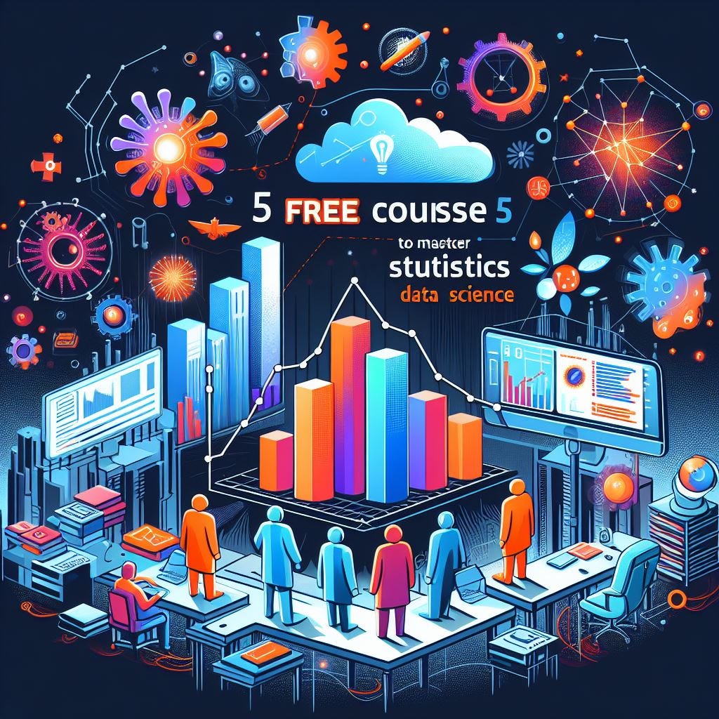 5 Free Courses to Master Statistics for Data Science: POST#124 | by Monty Excel