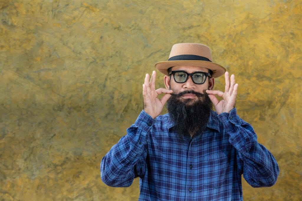 LA BARBA Y EL BIGOTE, DE LA VIRTUD A LA VILLANÍA