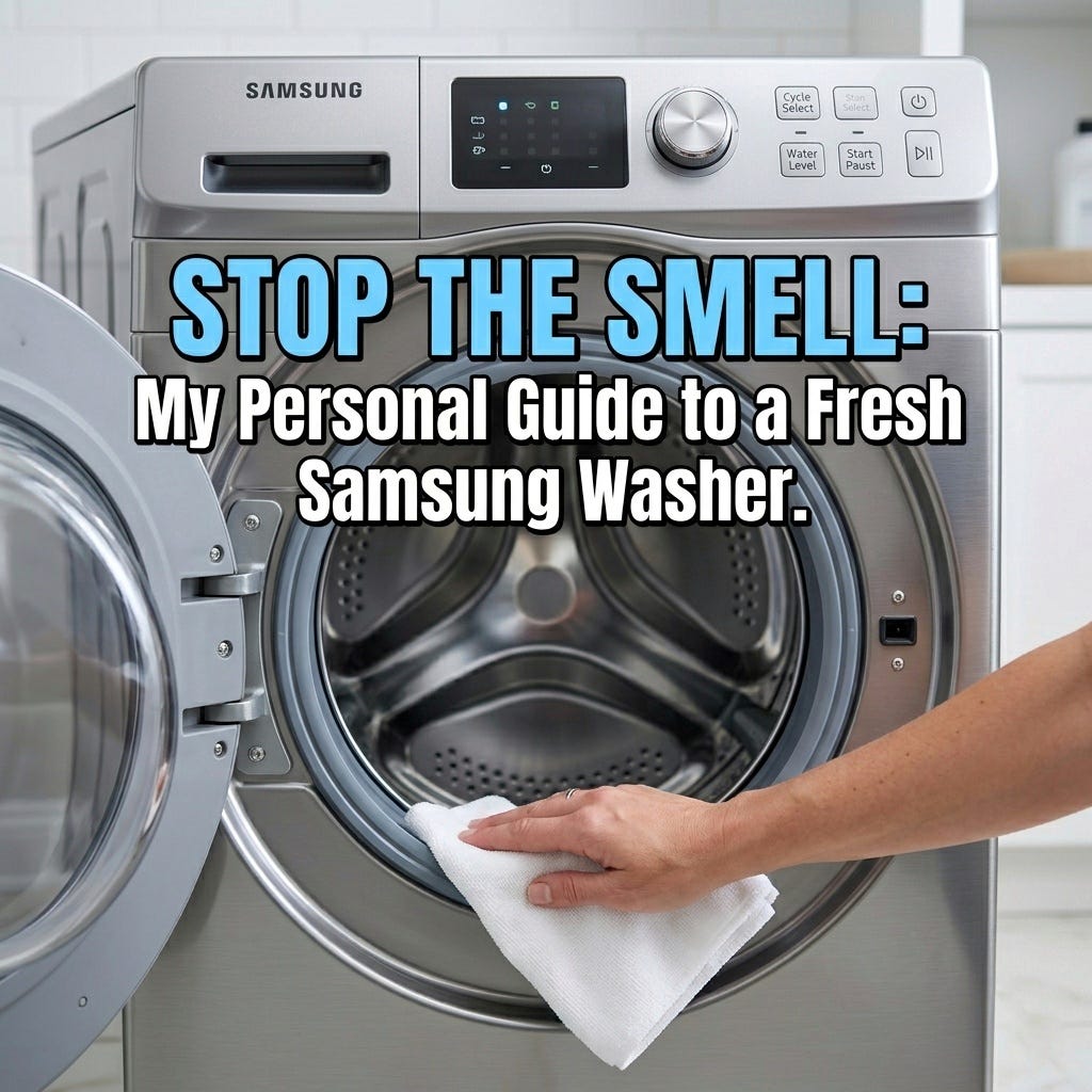 I Stopped My Washing Machine from Smelling Like a Swamp: Here is How
