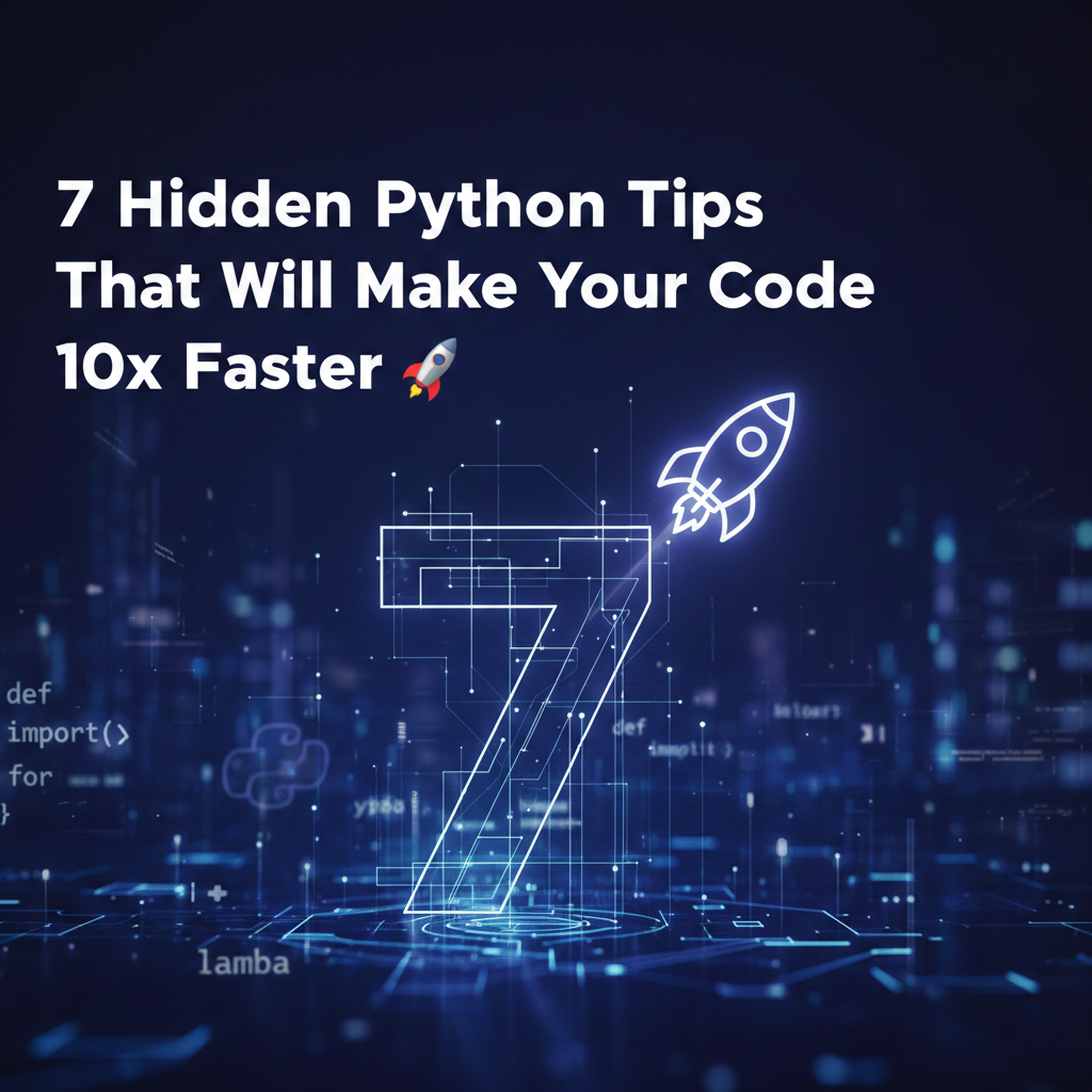7 Hidden Python Tips That Will Make Your Code 10x Faster 🚀 | by ...