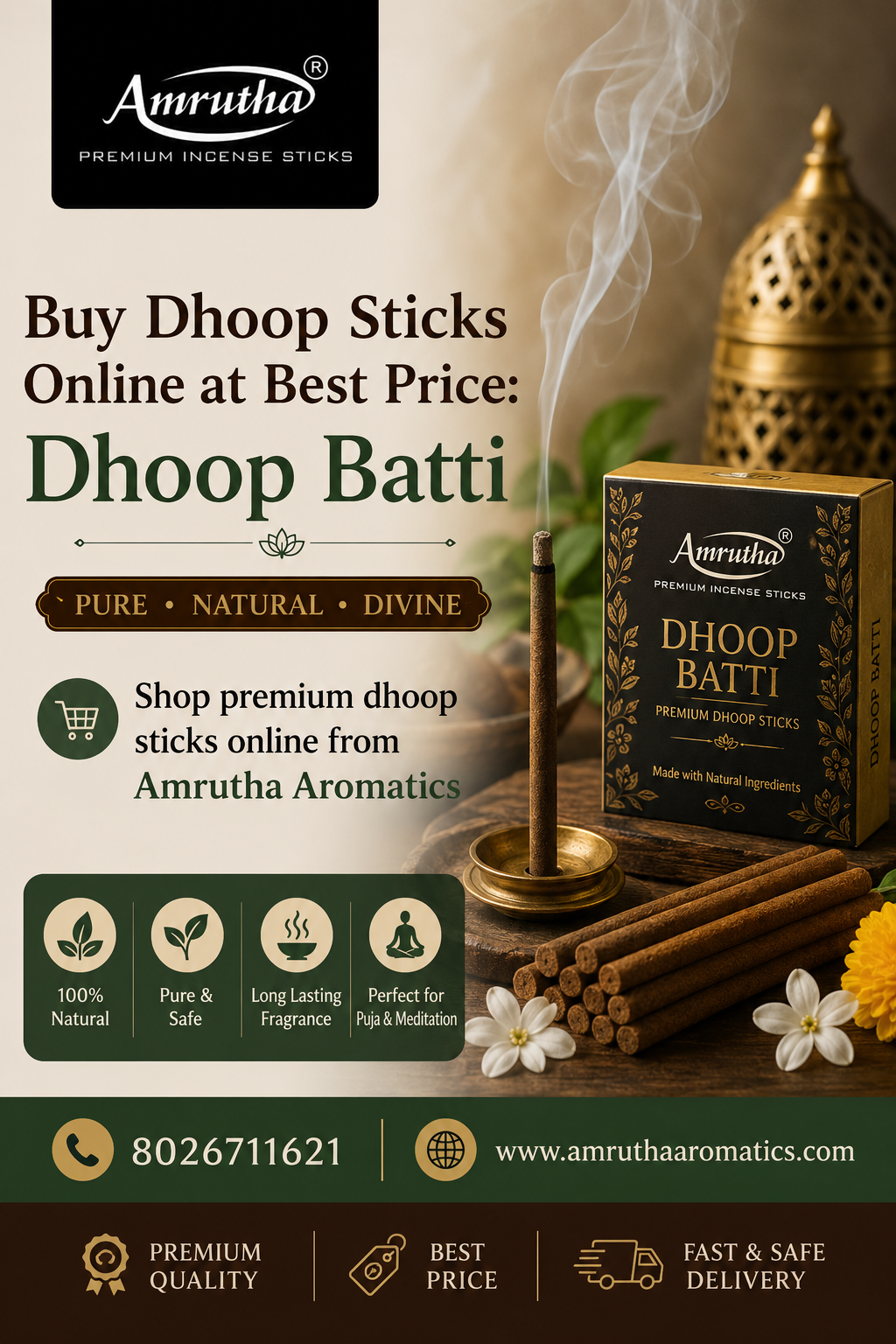 Buy Dhoop Sticks Online at Best Price: Dhoop Batti