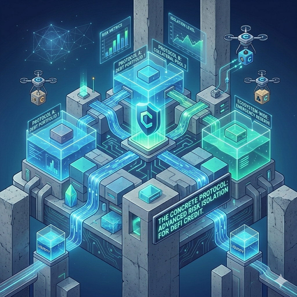 Engineering the Shield: How Concrete Finance Isolates Systemic DeFi Risk 🏗️🛡️