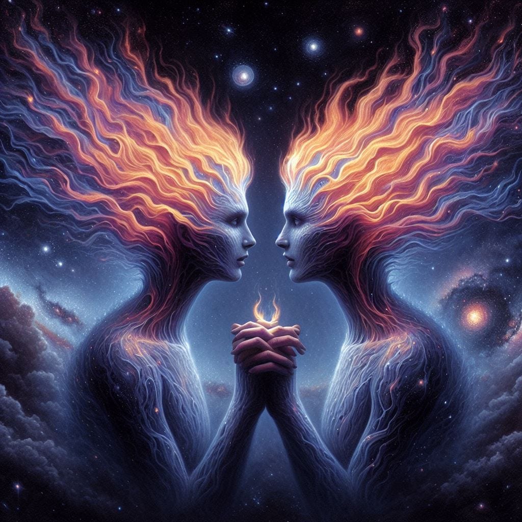 Twin Flame Runner and Chaser Characteristics by Hermes Astrology Medium