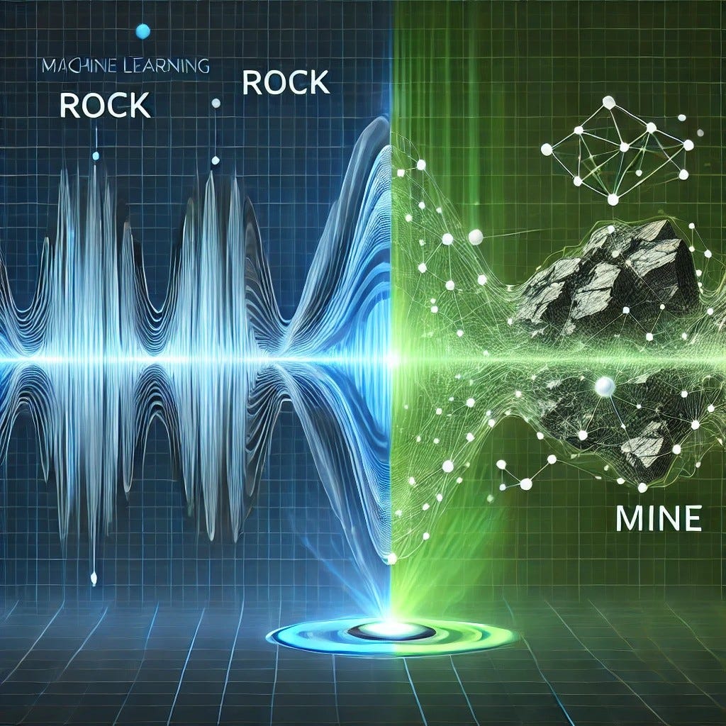 Building a Rock vs Mine Classifier: My Journey into Machine Learning 🚀 ...