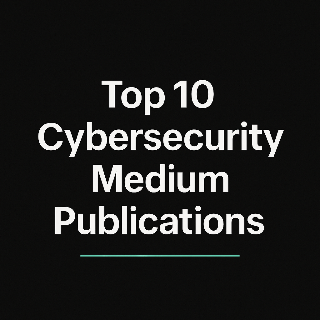 Top 10 Cybersecurity Medium Publications