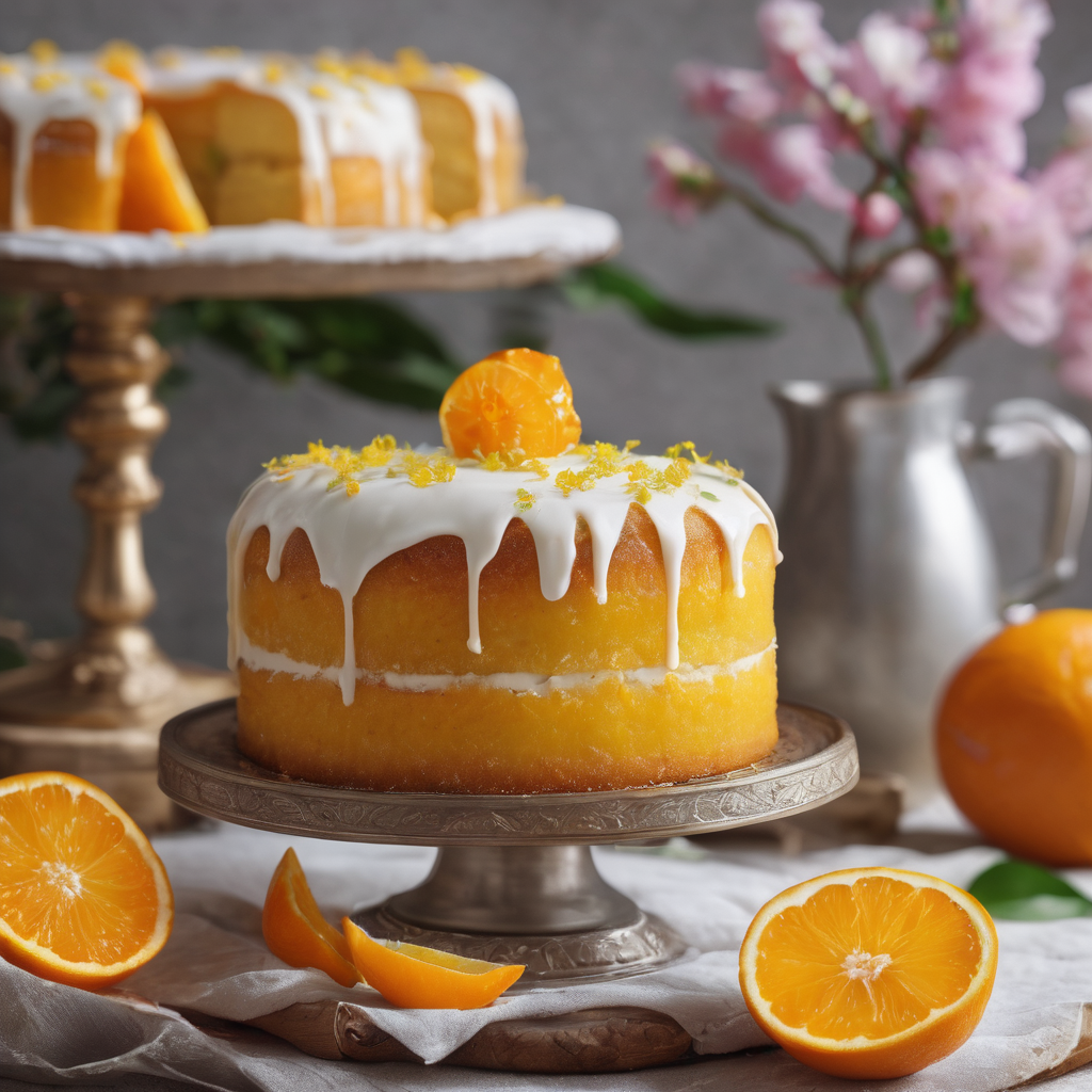 Pistachio Orange Kransekake - Baking Butterly Love