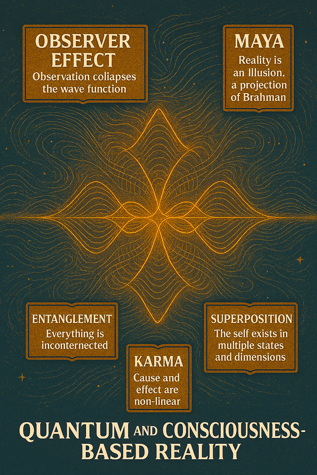 Quantum and Consciousness-Based Reality: A Dharmic Reframing of Existence