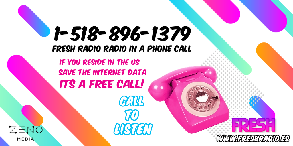 Call to listen the best music. Attention because if you live in the… | by  Fresh Radio | Medium