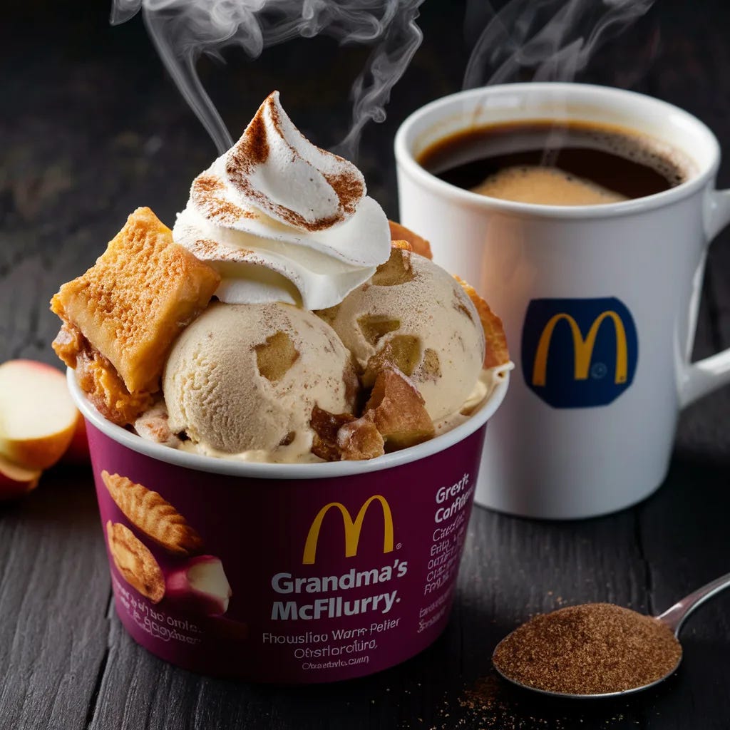 McDonald’s newest dessert, Grandma’s McFlurry, is available now. Here’s