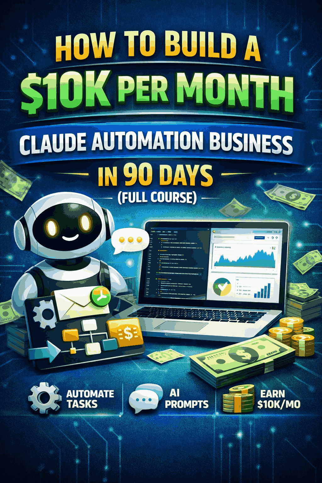 How to Build a $10K Per Month Claude Automation Business in 90 Days (Full Course)