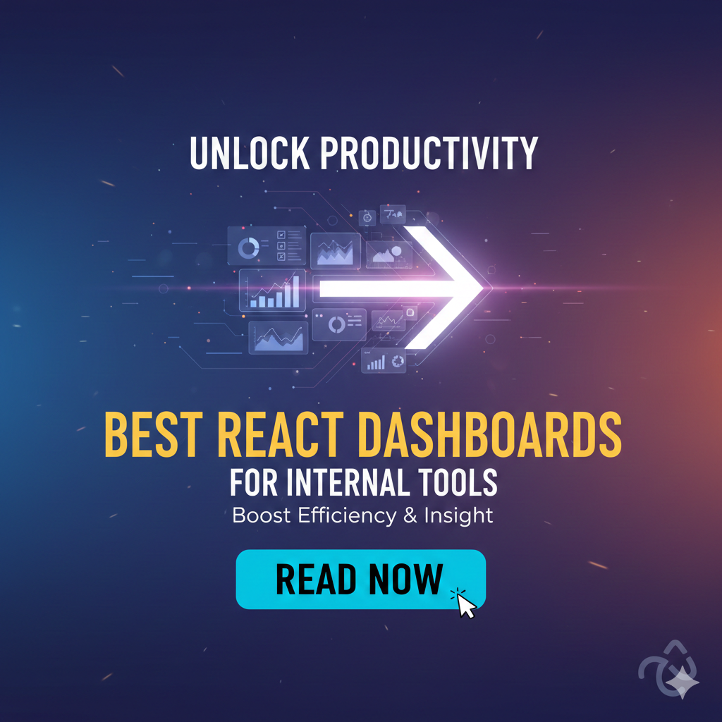 React Dashboards for Internal Tools: Best Templates Developers Should Consider in 2026