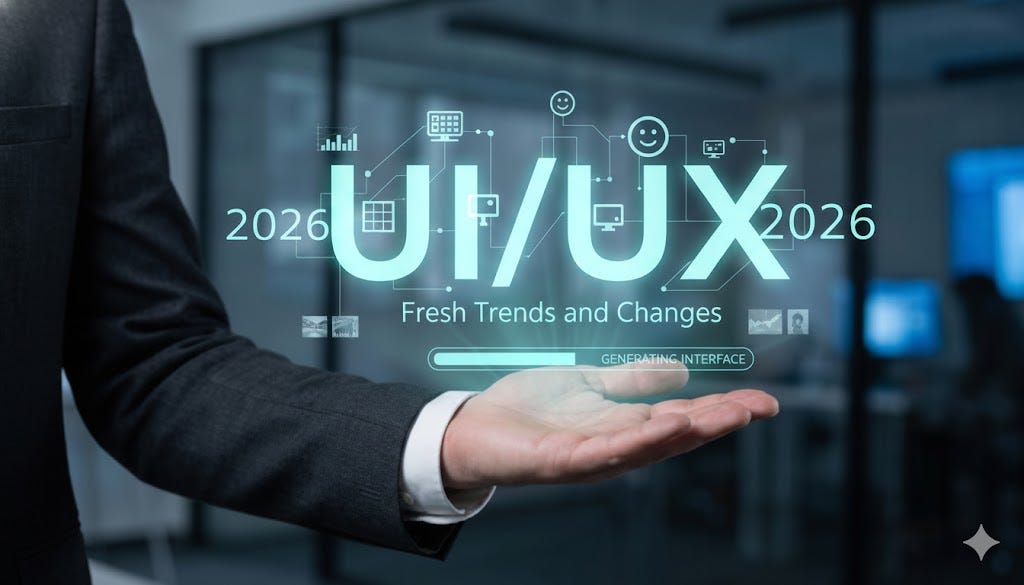 UI/UX in 2026: Fresh Trends and Changes | by Artonest Design | Medium