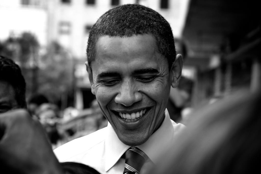 Barack Obama Black And White Pictures