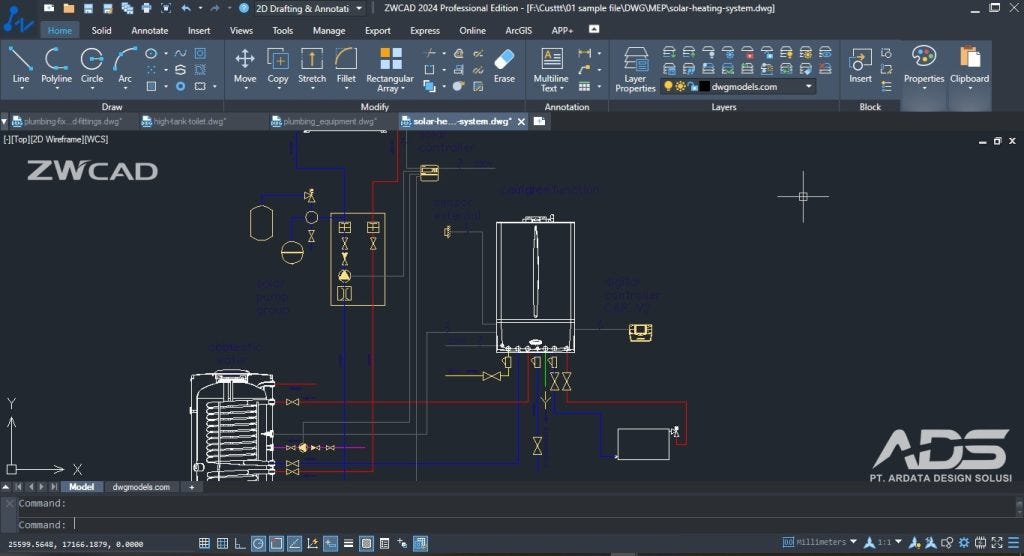 ZWCAD in the Mechanical, Electrical, Plumbing MEP Industry by