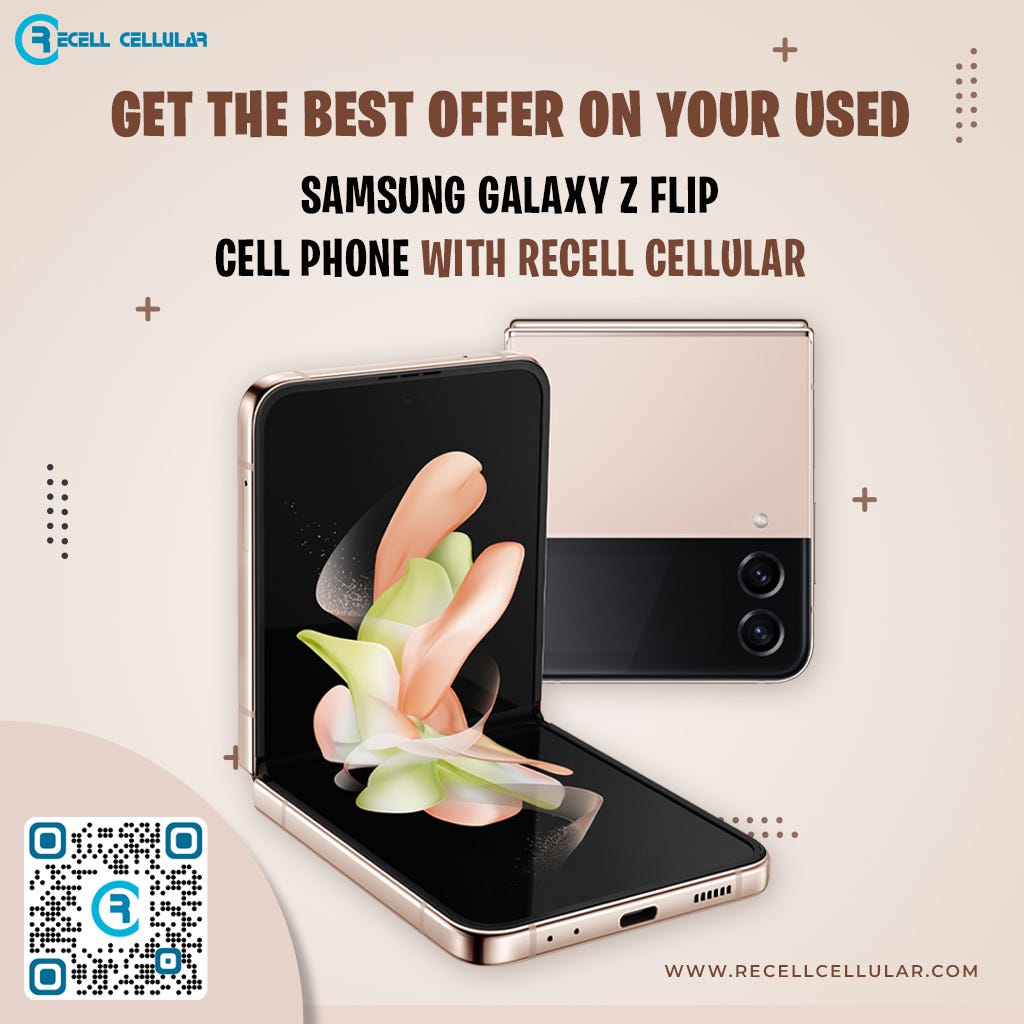 Sell My Used Samsung Galaxy Z Flip Online - Recell Cellular - Medium